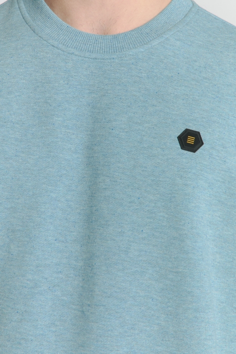 NO-EXCESS sweater crewneck melange